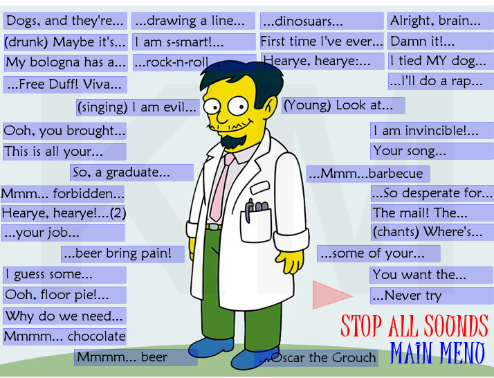 Ultimate Homer Simpson Soundboard