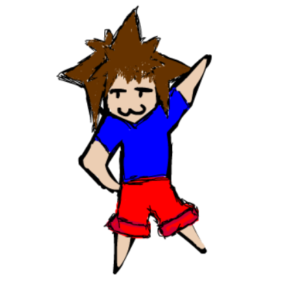 Sora can get down on it