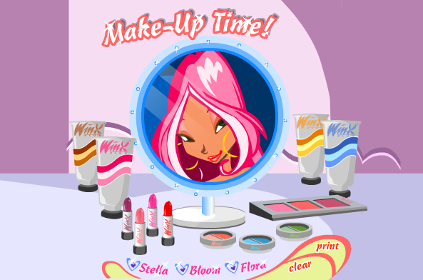 Winx Make-Up Time!