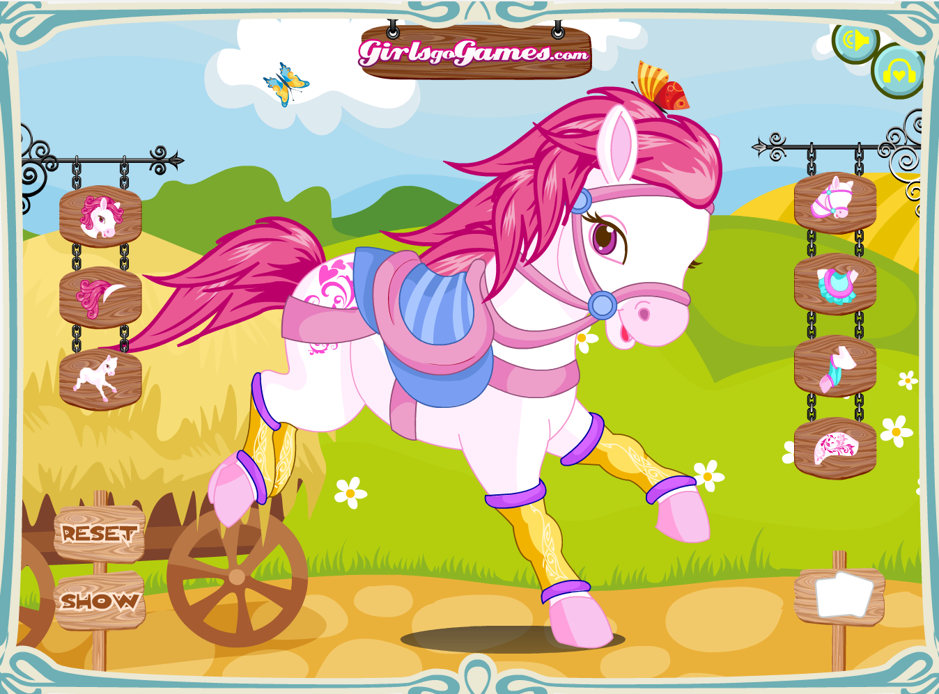 Cute Horse Dressup