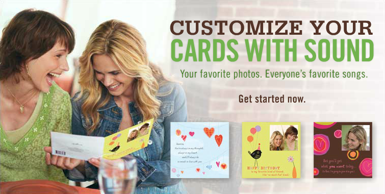 Customize Your Cards With Sound