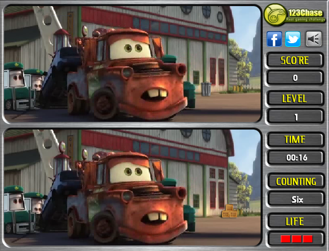 Cars - Spot the Difference