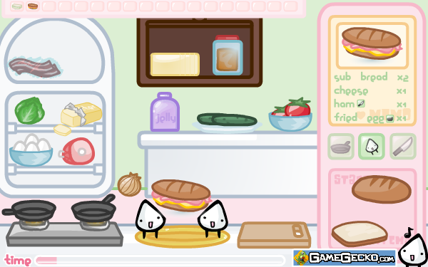Sandwich Cooking Game