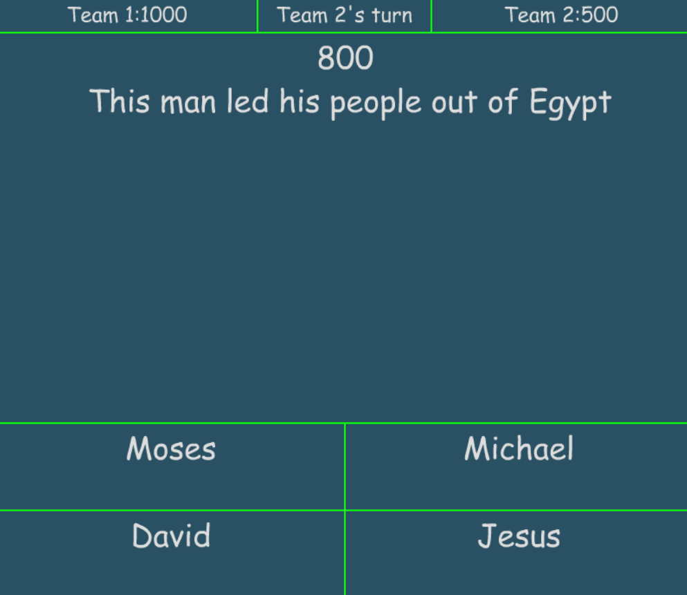 Bible Trivia Beta