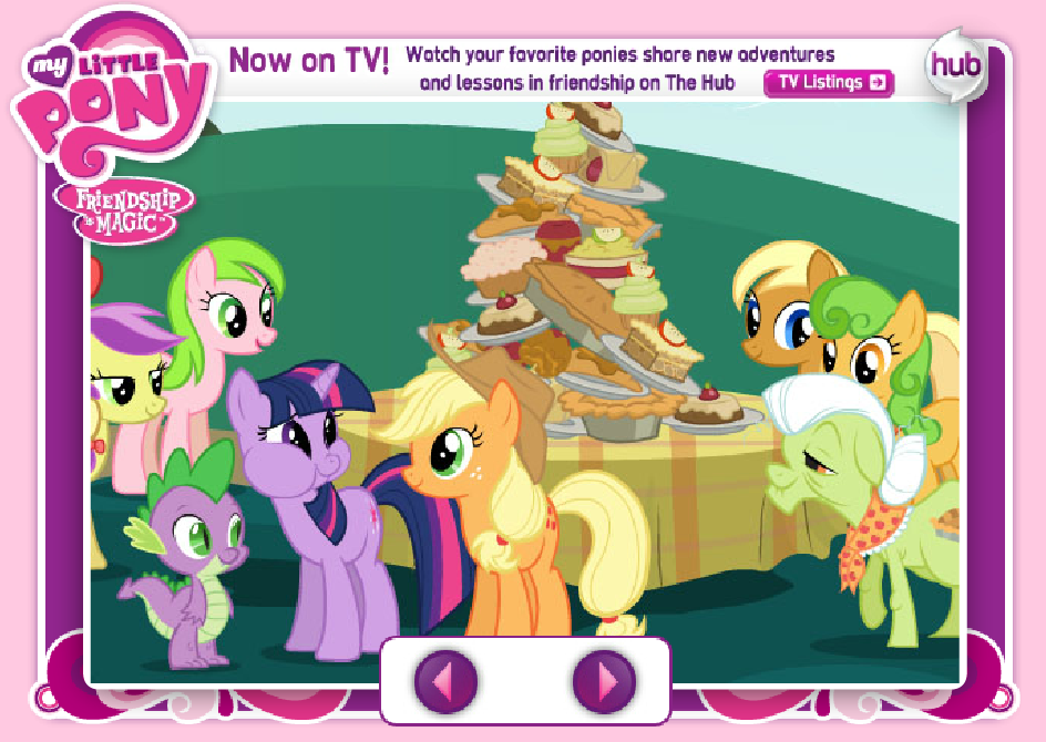 My Little Pony: Story Gallery: Episode 1: Mare in the Moon