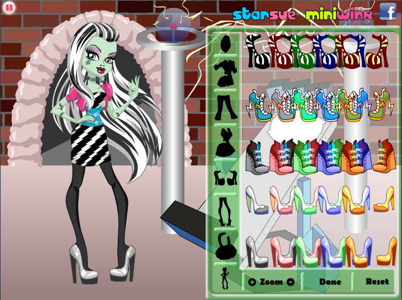 Monster High: Frankie Stein Dress Up
