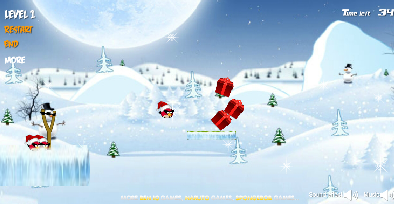 Angry Birds Space Xmas