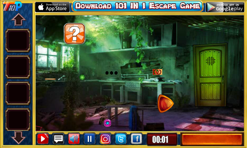 Escape From Damaged House