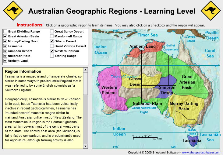 Geography of Oceania - Landscapes