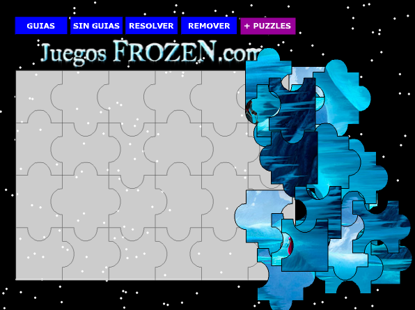 Puzzle: Anna y Kristoff Frozen