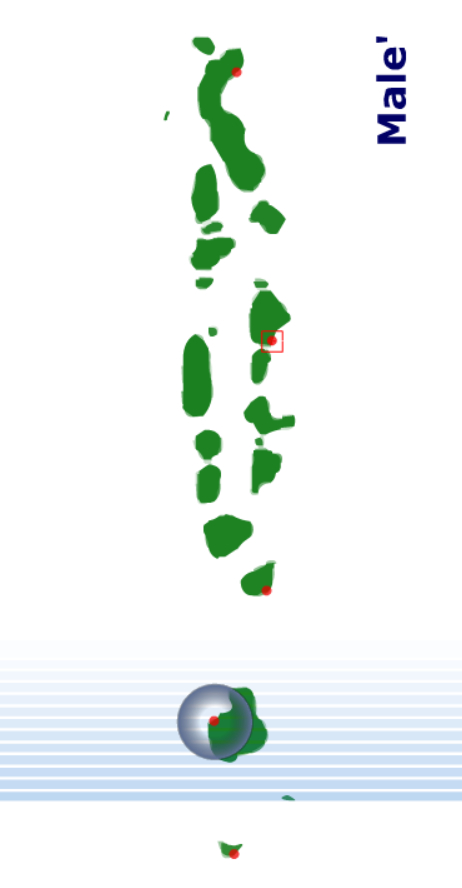 Maldives Map - Flash View