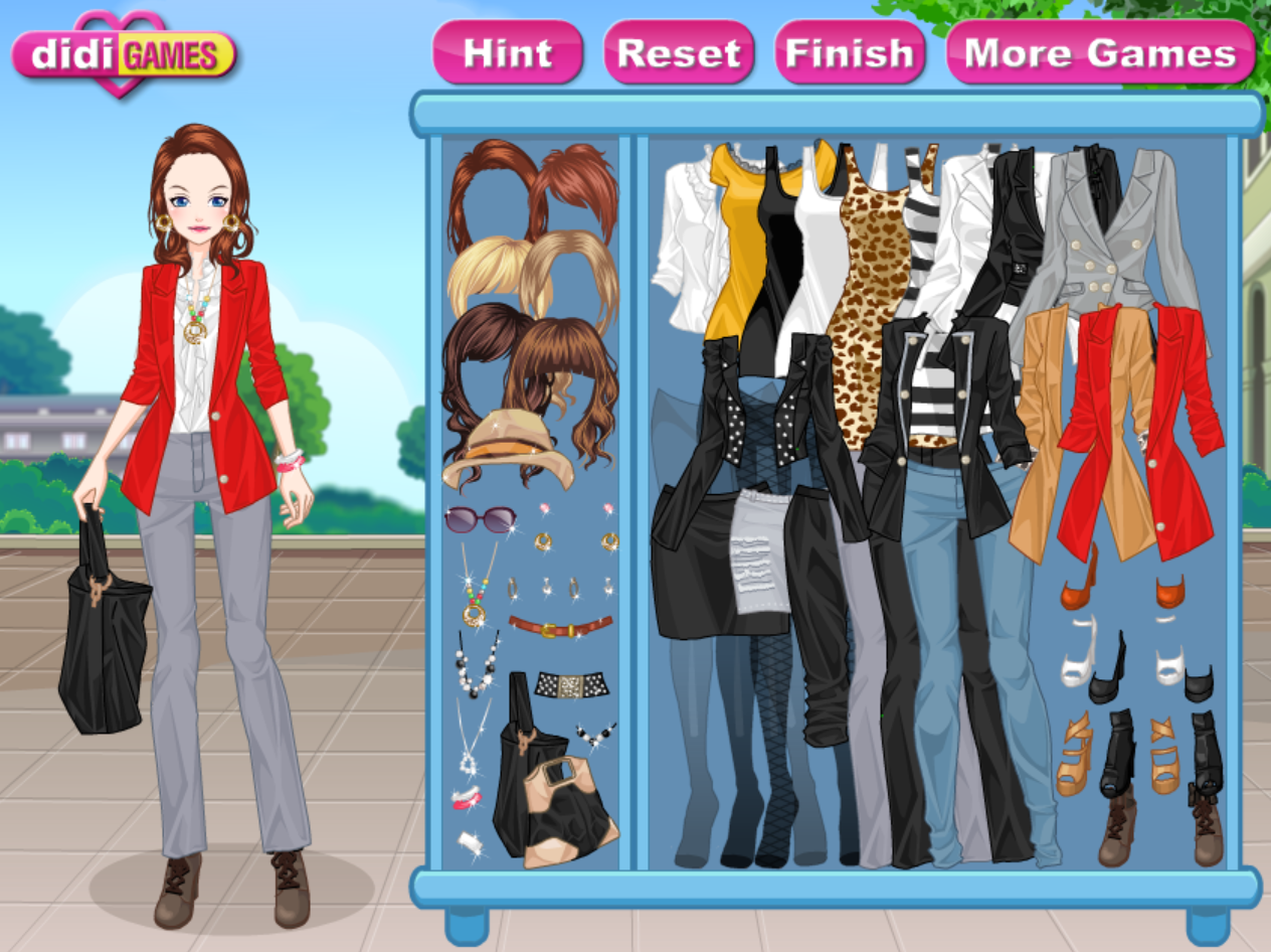 Fit Suits Dress Up Game