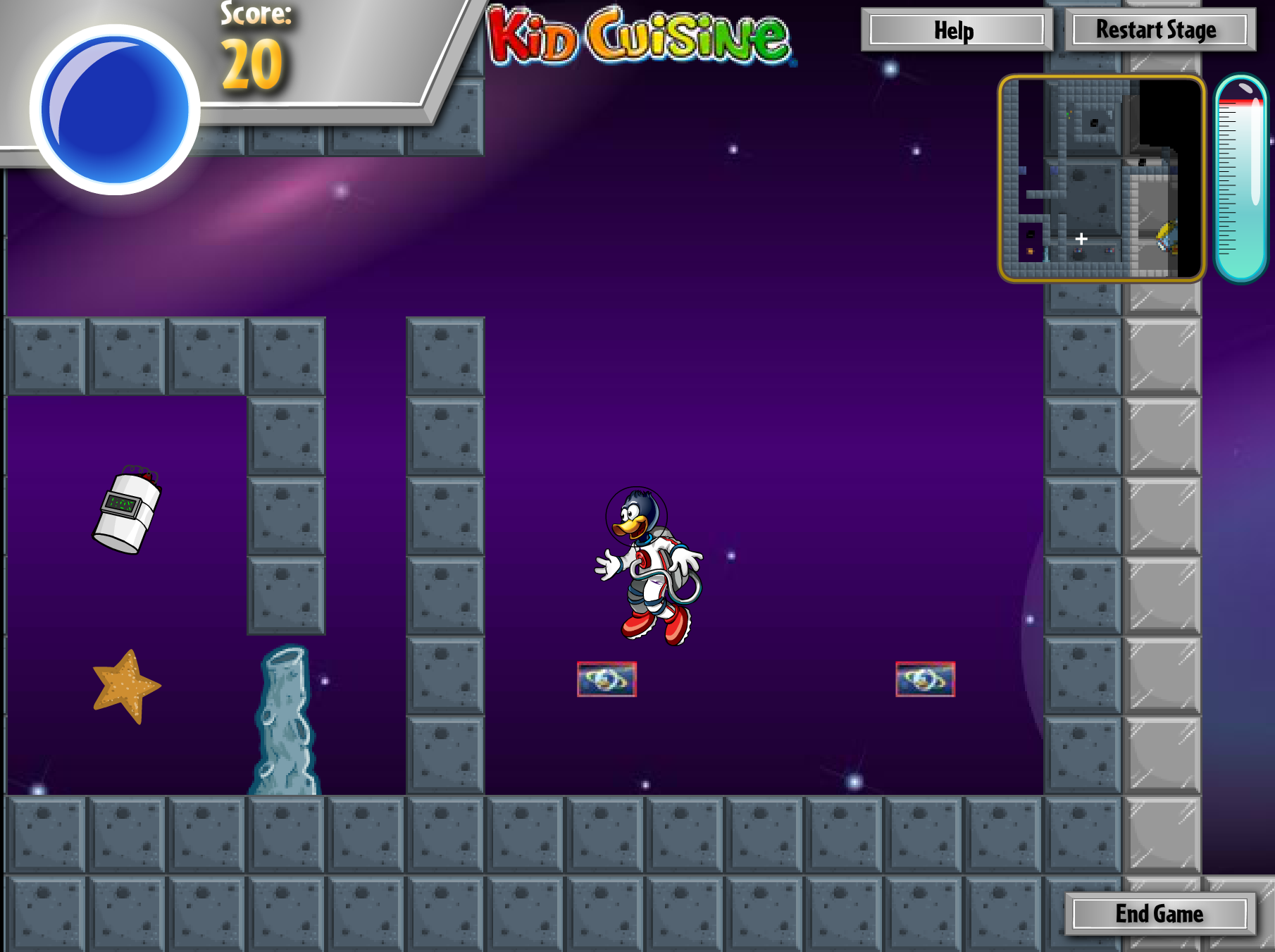 Kid Cuisine KC Space Excavation