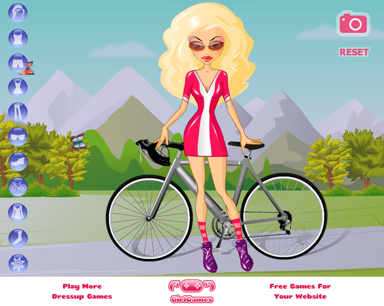 Cycle Racing Girl