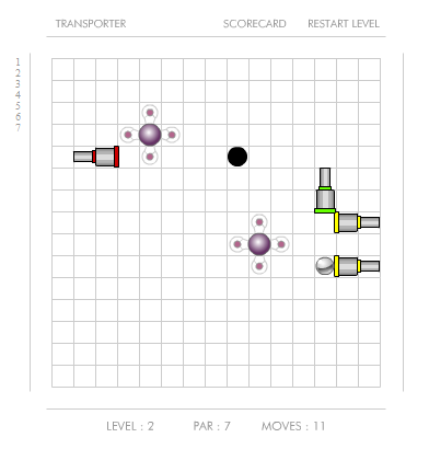 Telescope Game - Transporter levels