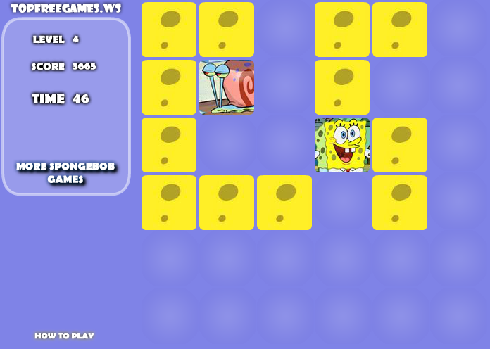 Spongebob Memory Game