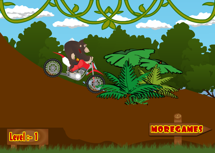 Donkey Kong Bike Race