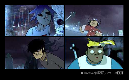 Gorillaz Screensaver