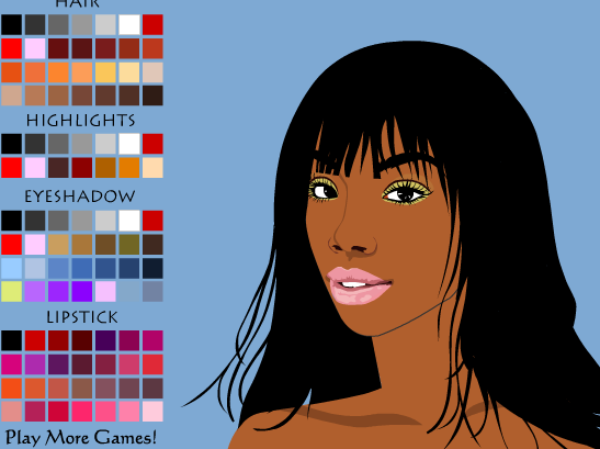 African Girl Make Up