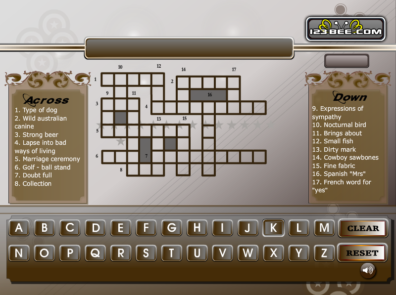 Crossword Game Play - 56