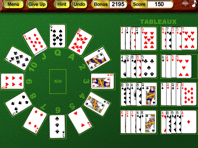 Grandfather Clock Solitaire