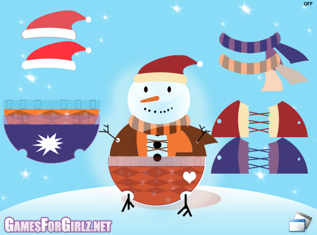 Snowman Dress Up