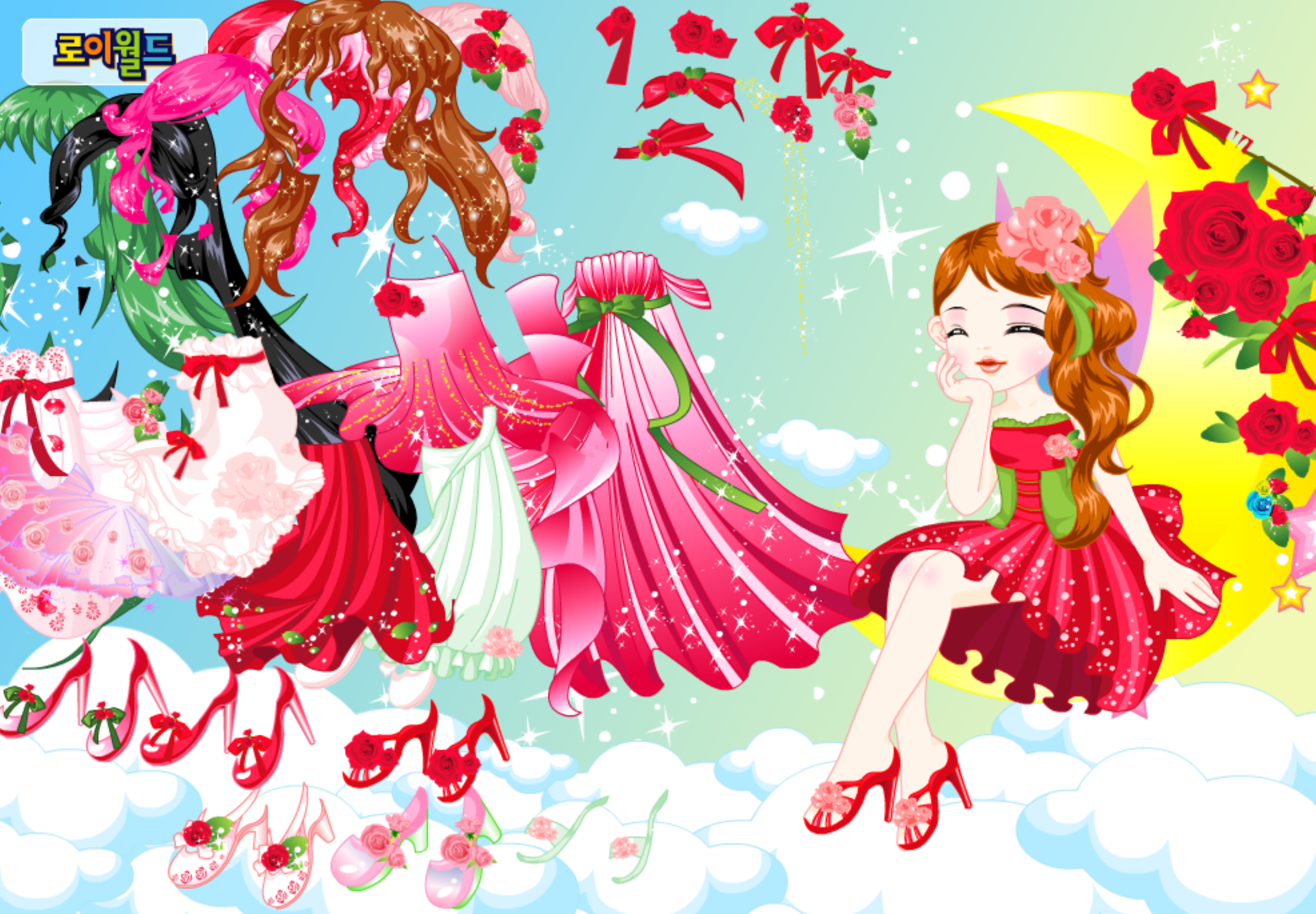 Roiworld Rose Fairy Dressup