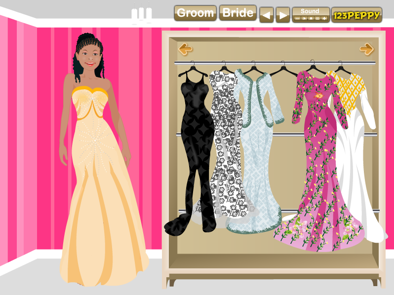 African Wedding Couple