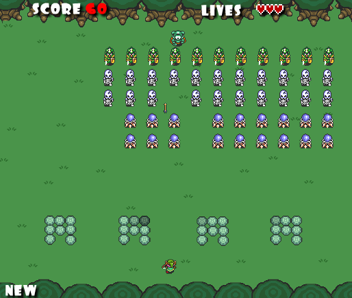 The Legend of Zelda Invaders