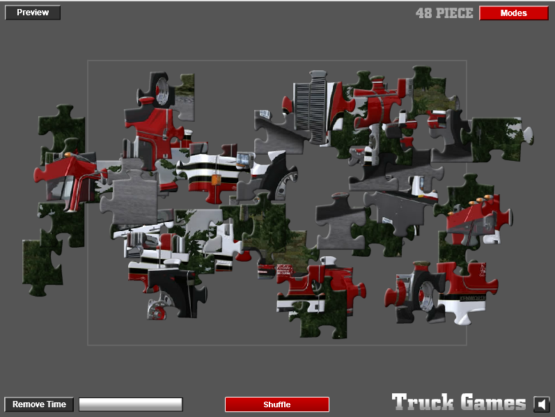 American Truck Puzzle