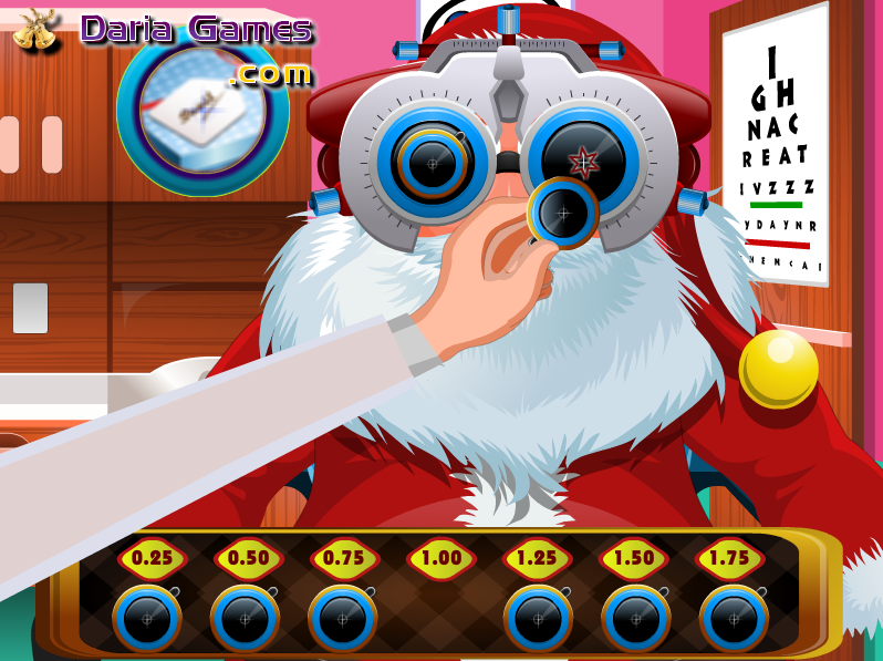 Santa Eye Care Doctor