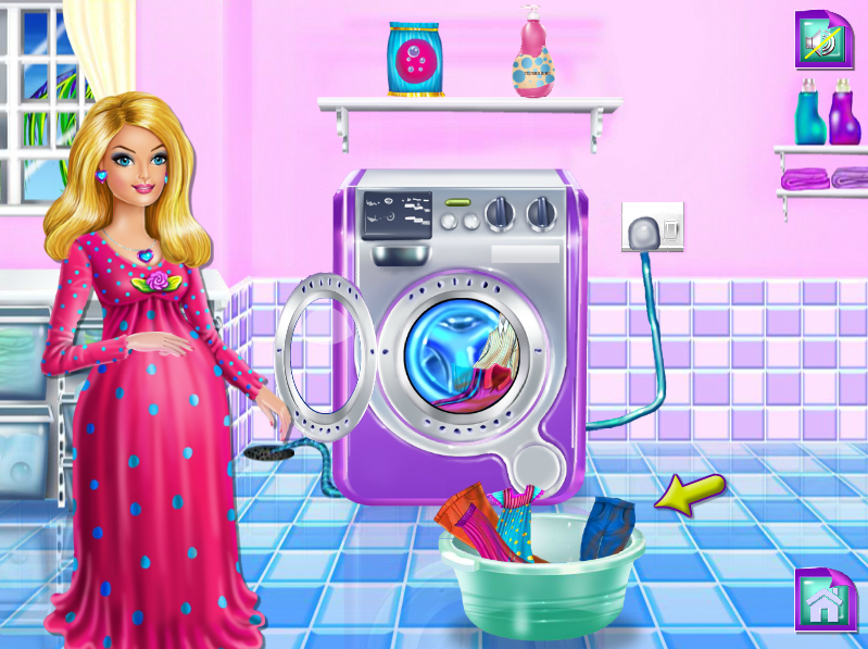 Clothes Washing Day