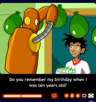 Nikki's Birthday - Review: Past Simple Be