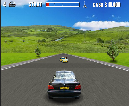 Action Driving Game