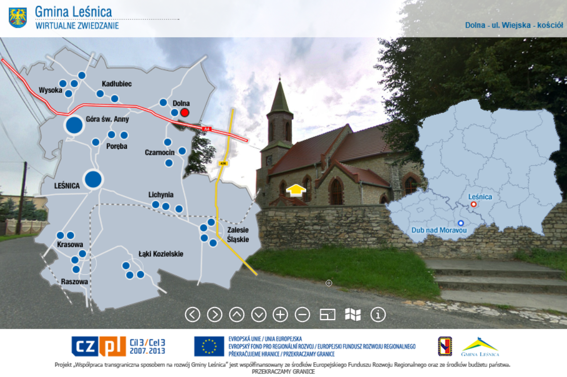Gmina Leśnica - Wirtualne zwiedzanie