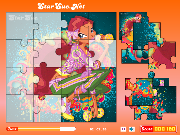 Winx Club Puzzle Layla