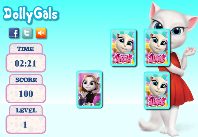 Talking Angela Memory Cards