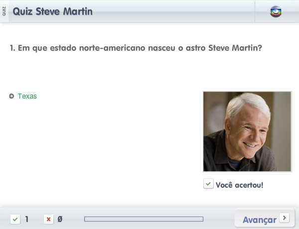 Quiz Steve Martin