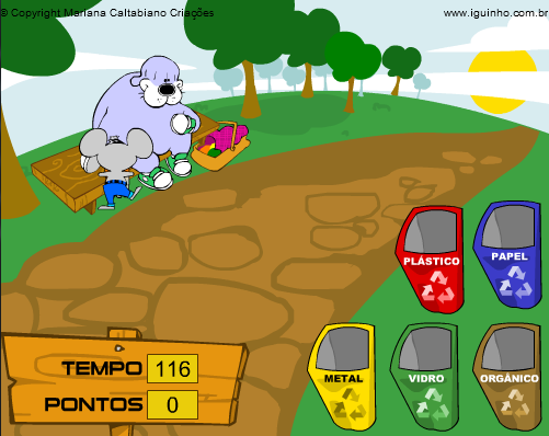 Iguinho:Jogo da Reciclagem