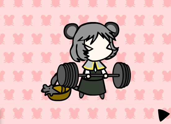 Nazrin trains!