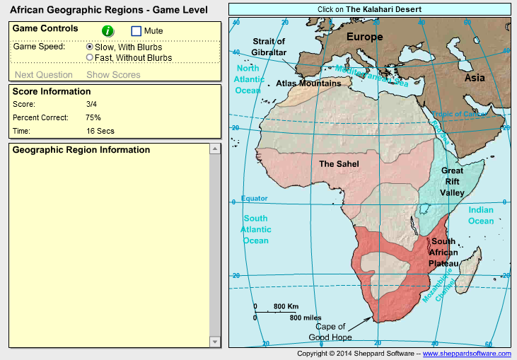 Geography of Africa - Landscapes