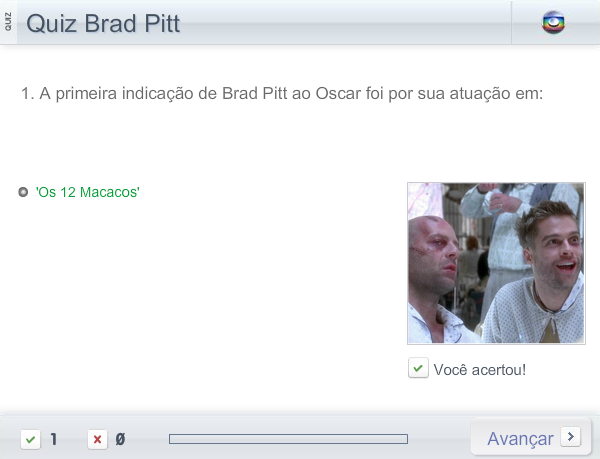 Quiz Brad Pitt