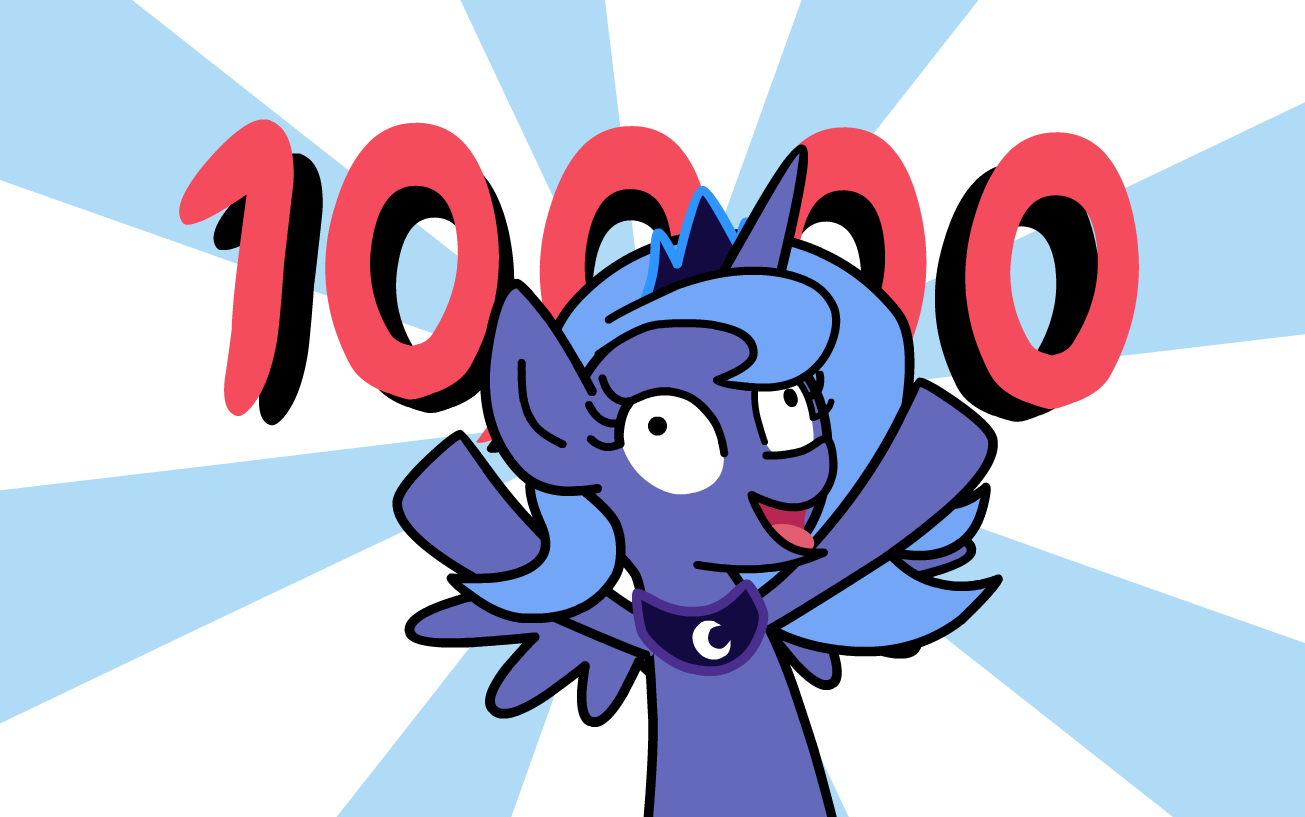 10,000 Pageviews! (Animated)