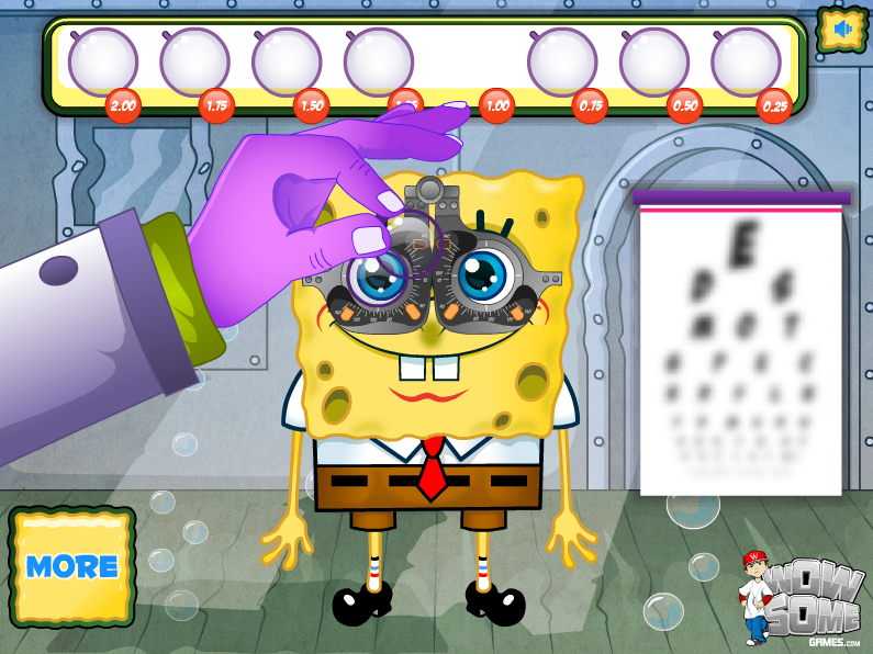 Spongebob Squarepants Eye Doctor