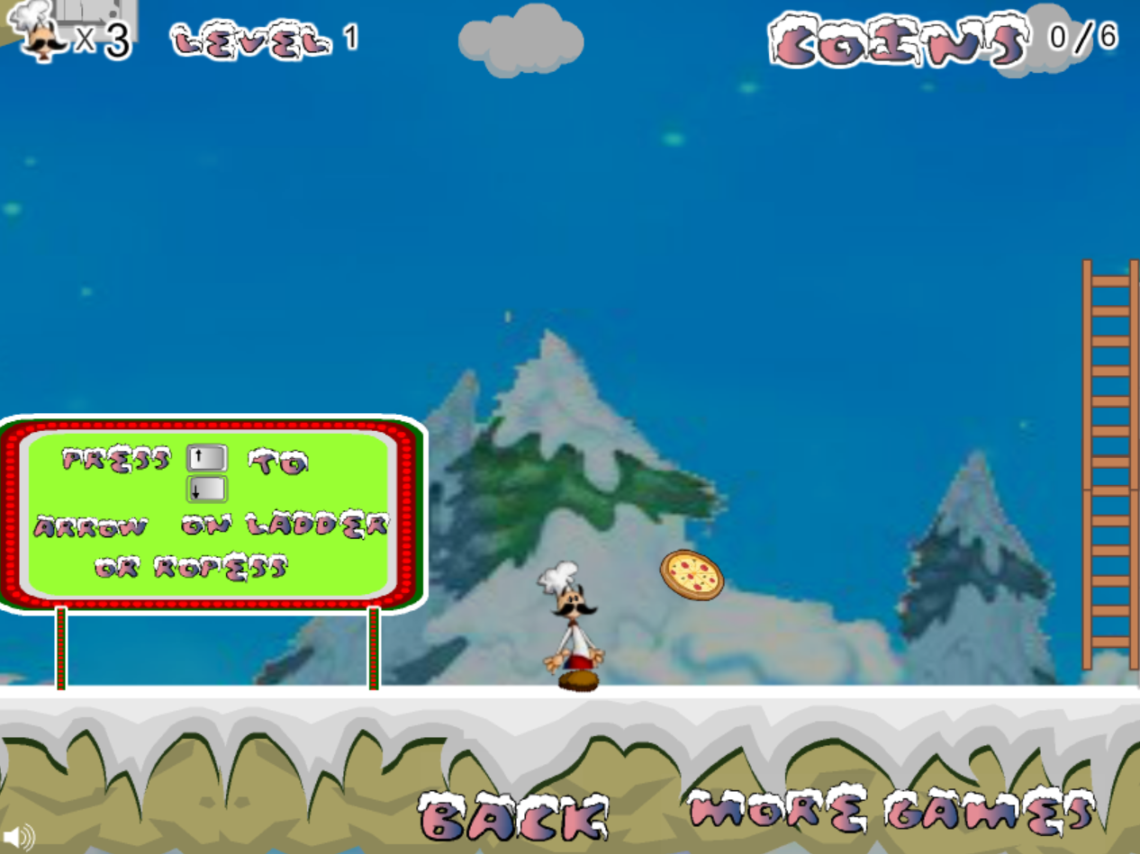 Papa Louie Snow Adventure