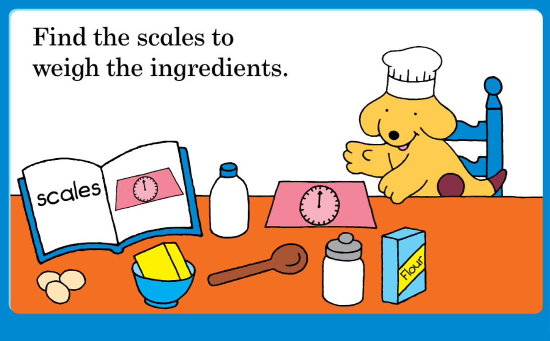 Spot's Find and Cook Game