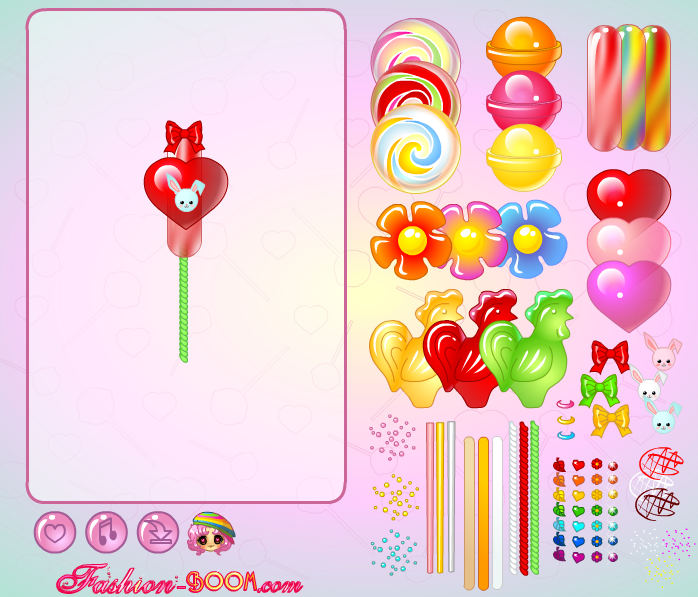 Lollipop Dress Up Game