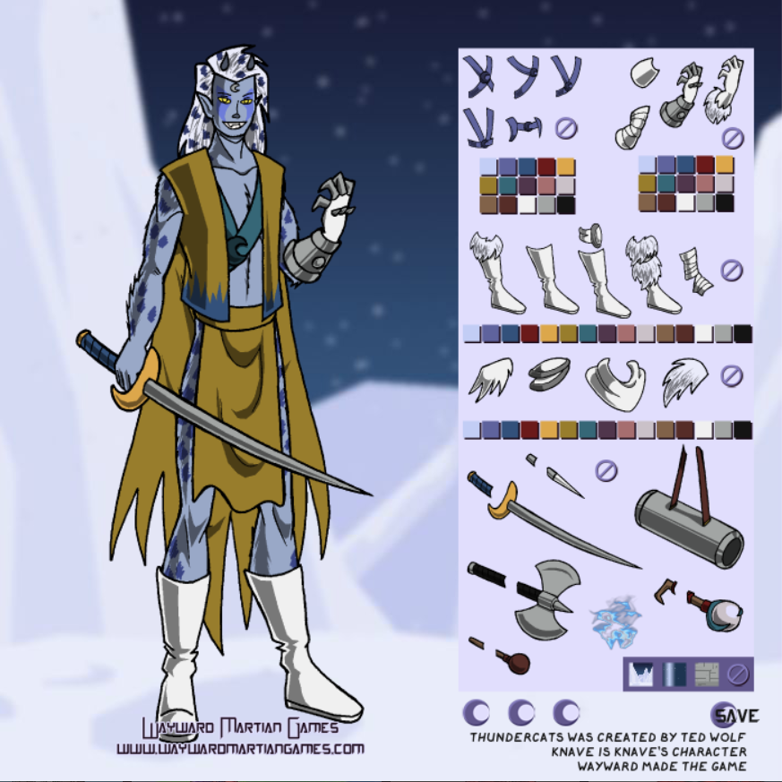 Customisable Knave - Dollmaker