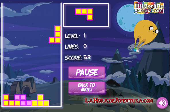 Adventure Time Tetris