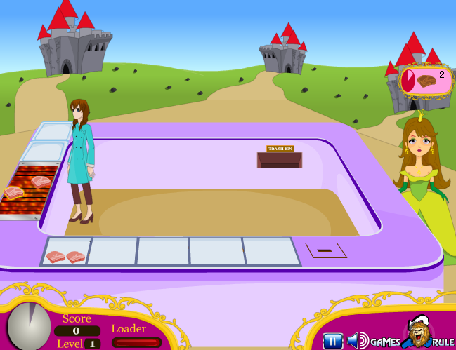 Princess Roasted Food